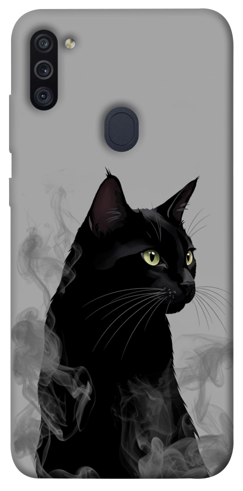Чохол Smoke cat для Galaxy M11 (2020)