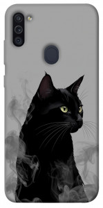 Чохол Smoke cat для Galaxy M11 (2020)