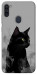 Чохол Smoke cat для Galaxy M11 (2020)