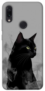 Чохол Smoke cat для Xiaomi Redmi Note 7