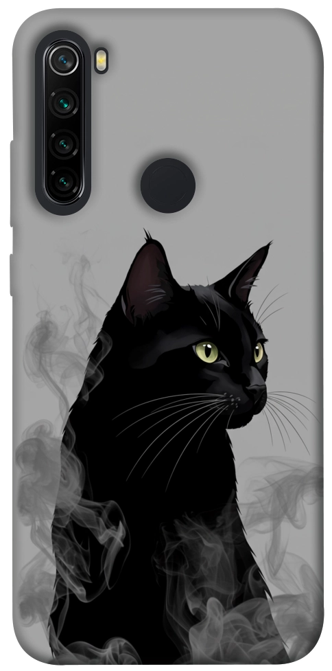 Чехол Smoke cat для Xiaomi Redmi Note 8