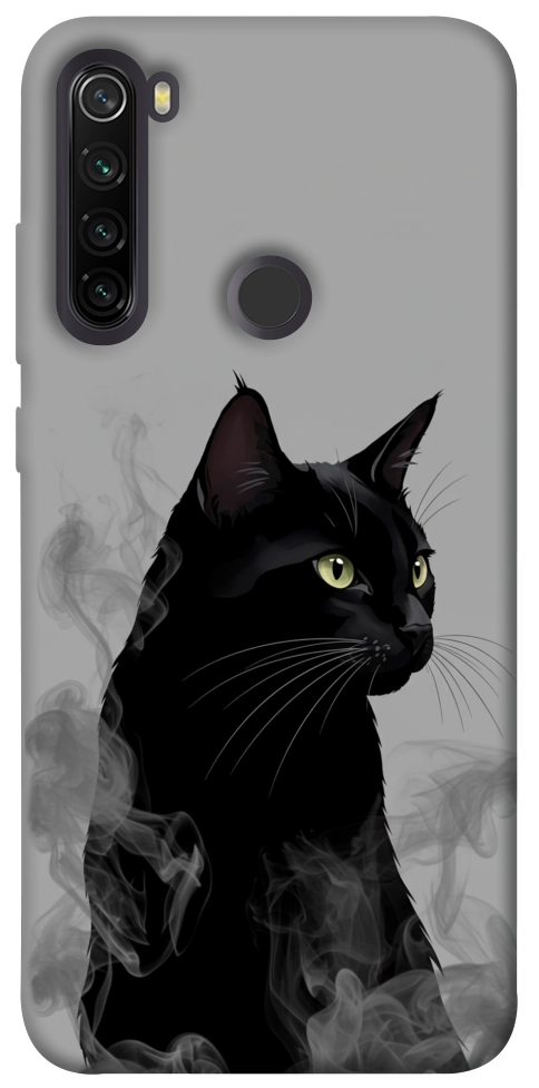 Чехол Smoke cat для Xiaomi Redmi Note 8T