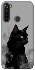 Чохол Smoke cat для Xiaomi Redmi Note 8T