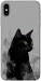 Чехол Smoke cat для iPhone XS