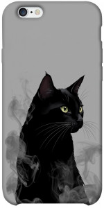 Чохол Smoke cat для iPhone 6s plus (5.5'')