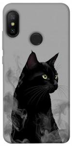 Чохол Smoke cat для Xiaomi Redmi 6 Pro