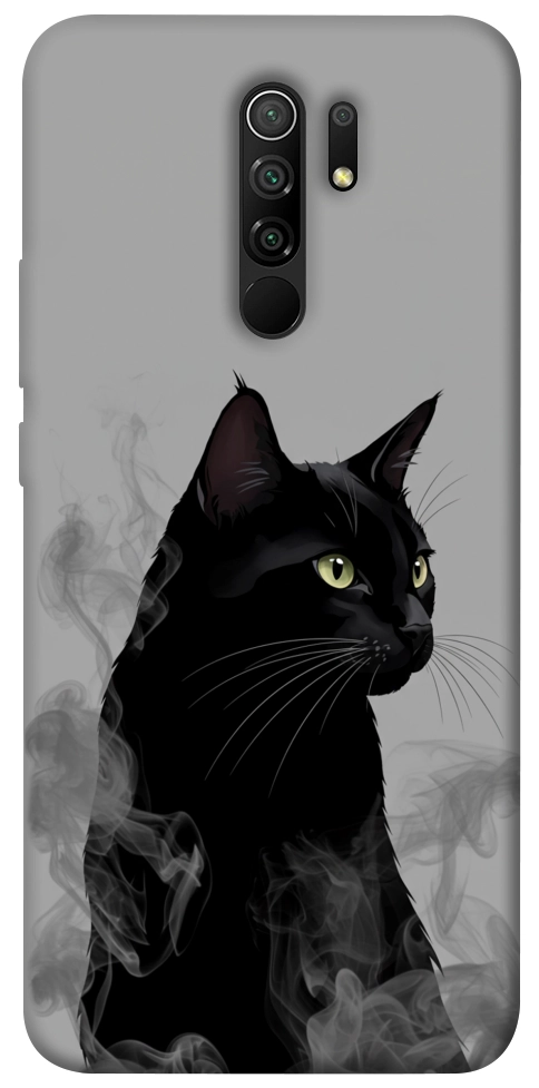 Чехол Smoke cat для Xiaomi Redmi 9