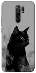 Чехол Smoke cat для Xiaomi Redmi 9
