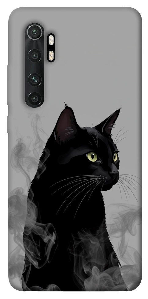 Чехол Smoke cat для Xiaomi Mi Note 10 Lite