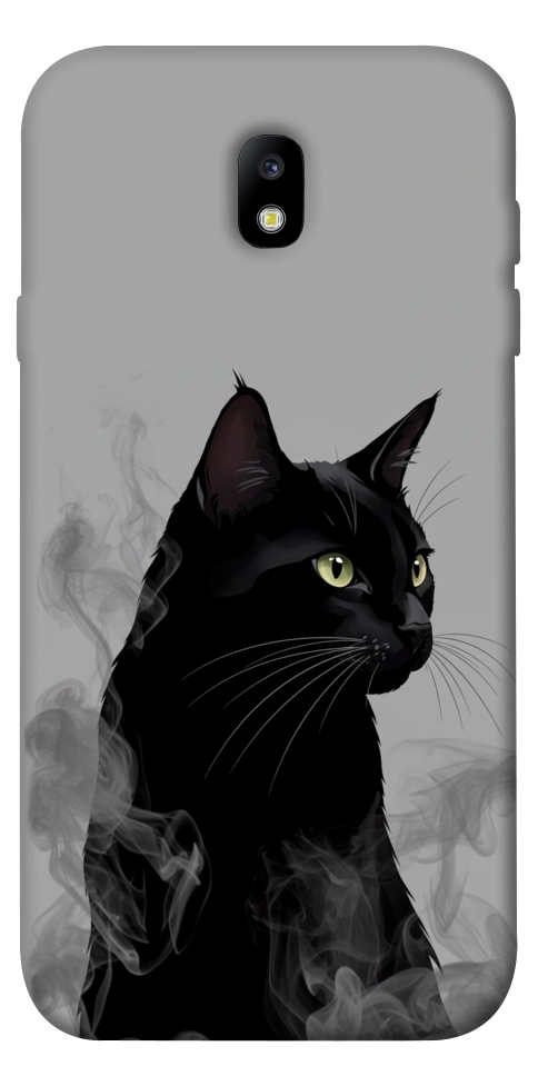 Чехол Smoke cat для Galaxy J7 (2017)