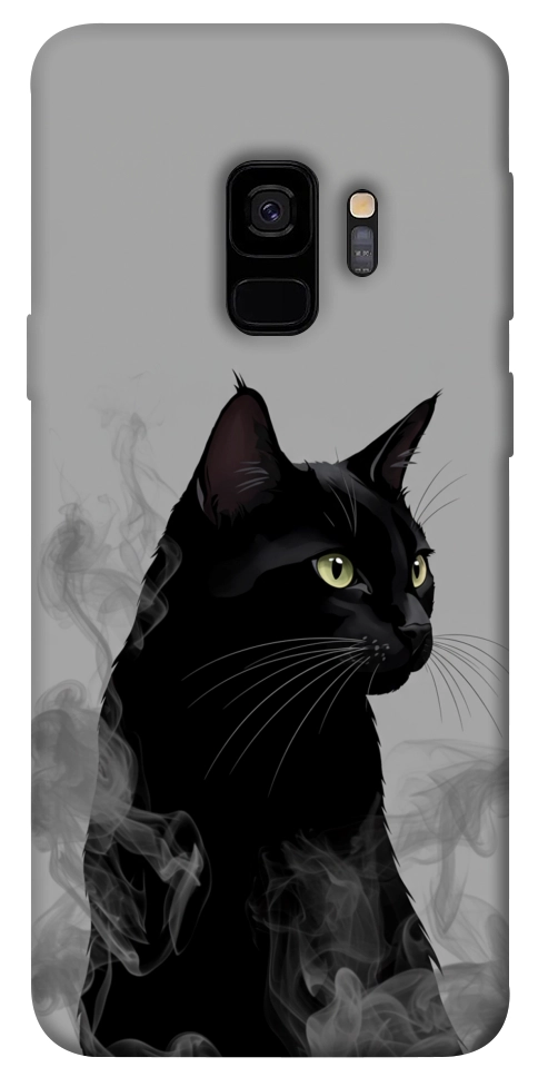 Чехол Smoke cat для Galaxy S9