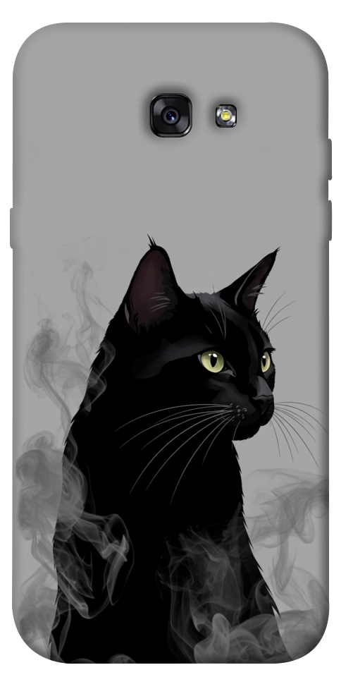 Чехол Smoke cat для Galaxy A7 (2017)