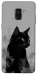 Чехол Smoke cat для Galaxy A8 (2018)