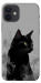 Чохол Smoke cat для iPhone 12