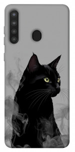 Чехол Smoke cat для Galaxy A21