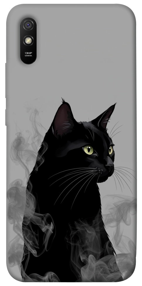 Чохол Smoke cat для Xiaomi Redmi 9A