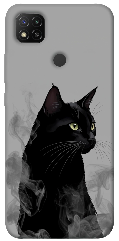 Чехол Smoke cat для Xiaomi Redmi 9C