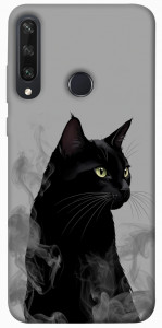Чохол Smoke cat для Huawei Y6p