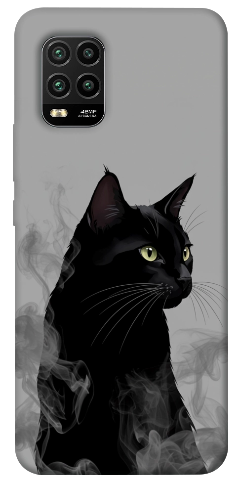Чохол Smoke cat для Xiaomi Mi 10 Lite