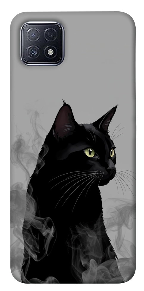 Чохол Smoke cat для Oppo A73