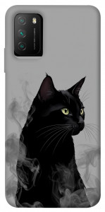 Чехол Smoke cat для Xiaomi Poco M3