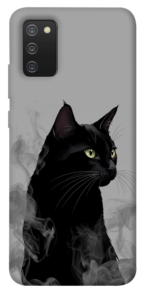 Чехол Smoke cat для Galaxy A02s