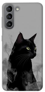 Чохол Smoke cat для Galaxy S21