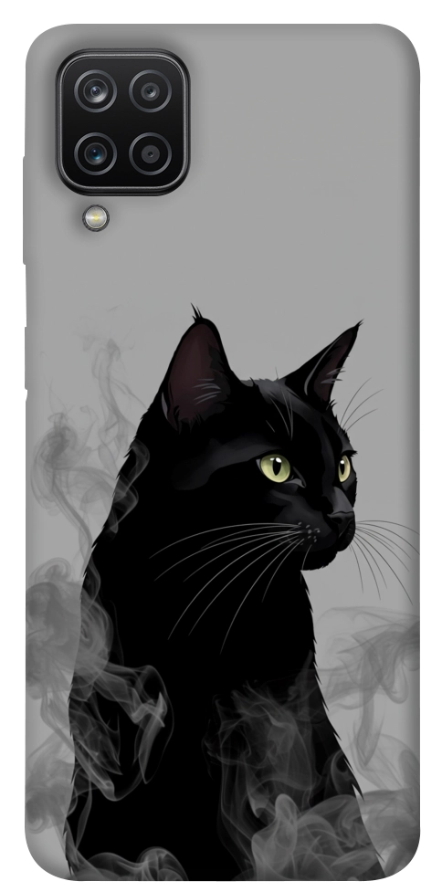 Чехол Smoke cat для Galaxy A12