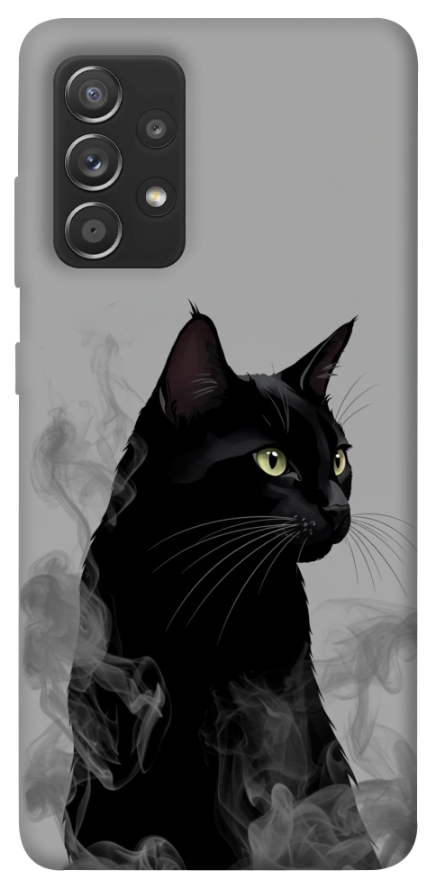 Чохол Smoke cat для Galaxy A72 5G