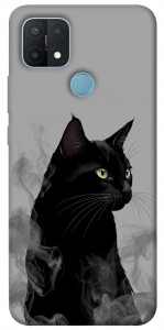 Чохол Smoke cat для Oppo A15