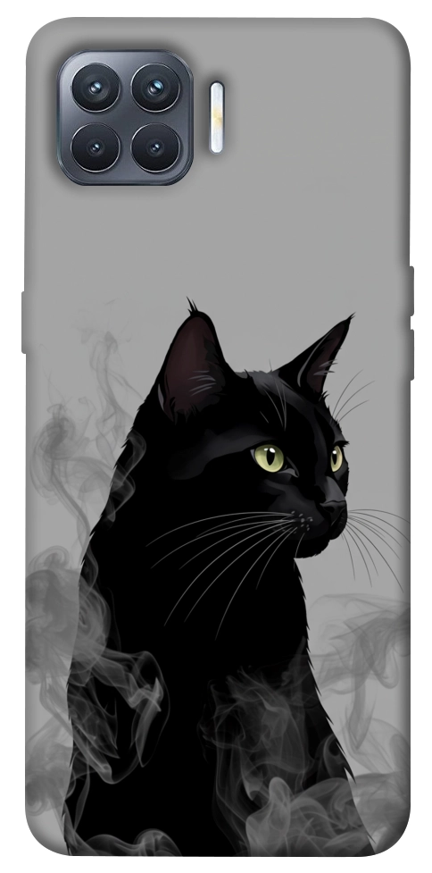 Чохол Smoke cat для Oppo Reno 4 Lite