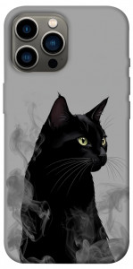 Чохол Smoke cat для iPhone 13 Pro Max