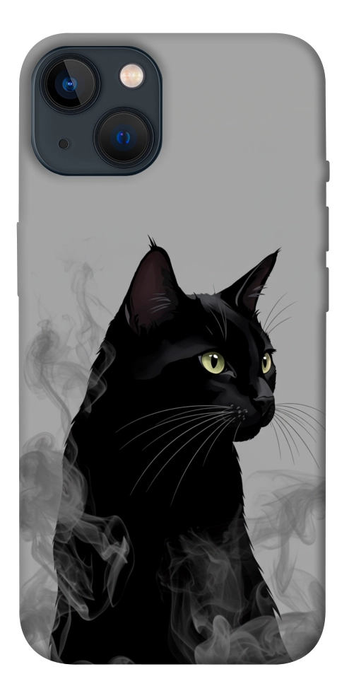 Чехол Smoke cat для iPhone 13