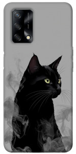 Чохол Smoke cat для Oppo A74 4G
