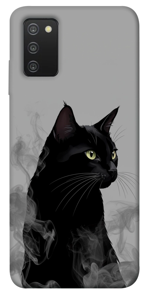 Чохол Smoke cat для Galaxy A03s