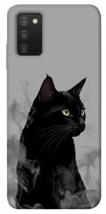Чохол Smoke cat для Galaxy A03s