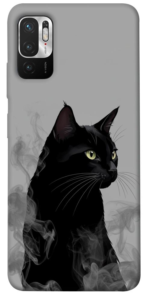 Чехол Smoke cat для Xiaomi Poco M3 Pro
