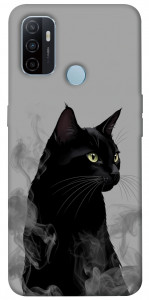 Чехол Smoke cat для Oppo A33 (2020)