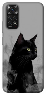 Чохол Smoke cat для Xiaomi Redmi Note 11 (Global)