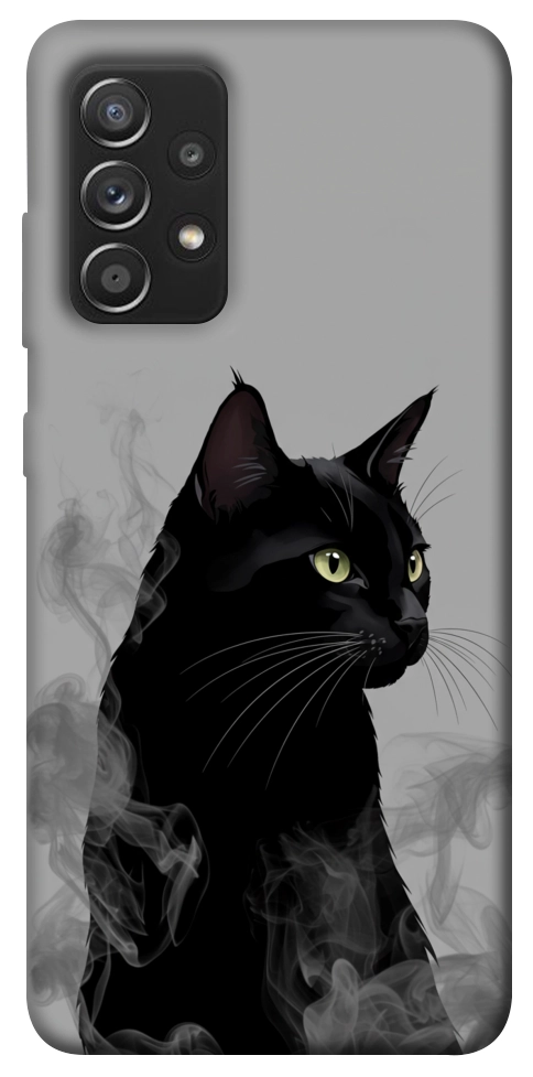 Чохол Smoke cat для Galaxy A52s