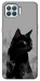Чохол Smoke cat для Oppo F17 Pro