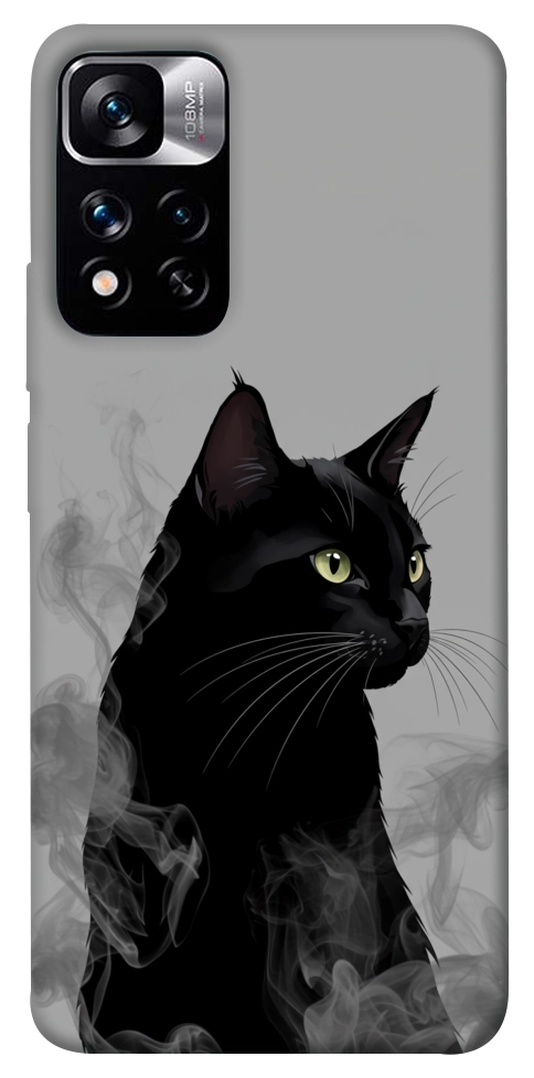 Чехол Smoke cat для Xiaomi Redmi Note 11 5G
