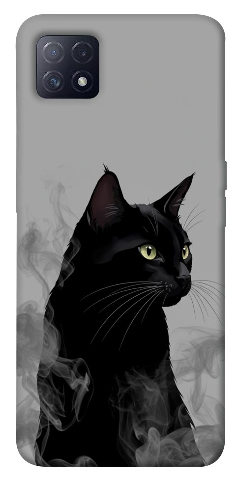 Чохол Smoke cat для Oppo A73 5G