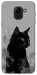 Чохол Smoke cat для Galaxy J6 (2018)