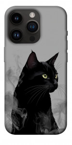 Чохол Smoke cat для iPhone 14 Pro
