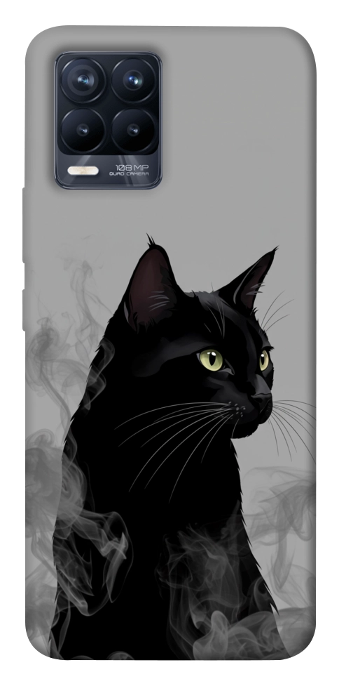 Чохол Smoke cat для Realme 8