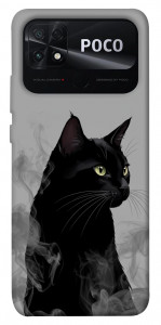 Чохол Smoke cat для Xiaomi Poco C40