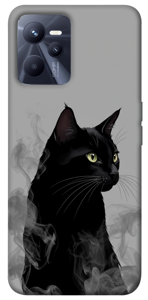 Чохол Smoke cat для Realme C35