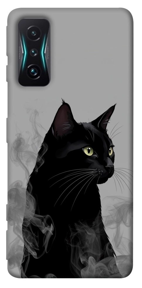 Чехол Smoke cat для Xiaomi Redmi K50 Gaming