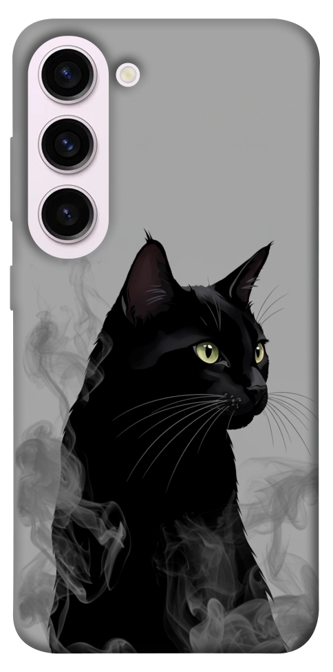 Чохол Smoke cat для Galaxy S23+